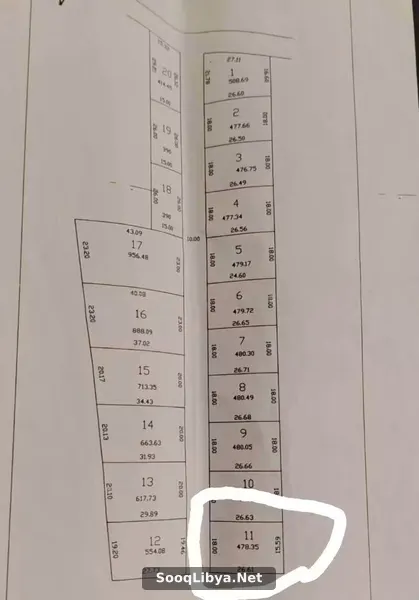 يوجد قطعه ارض للبيع